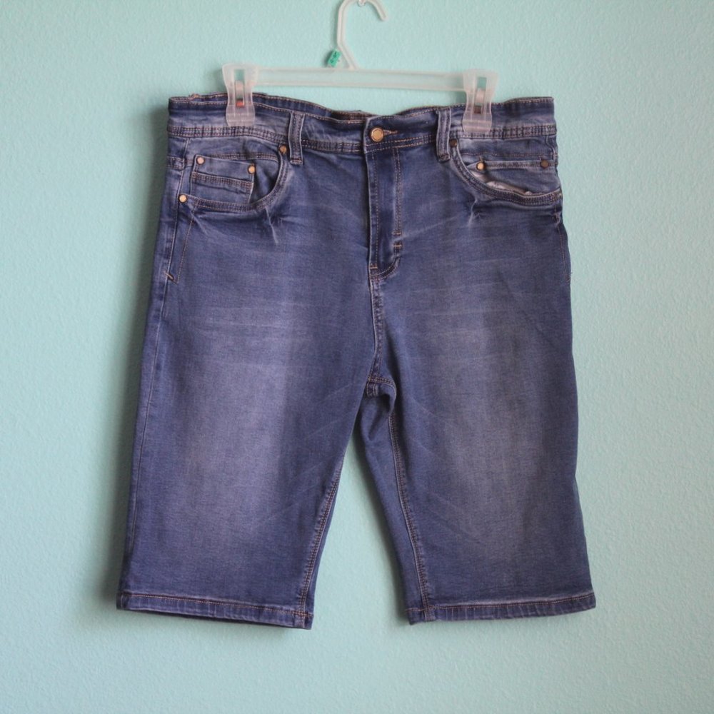 Denim shorts